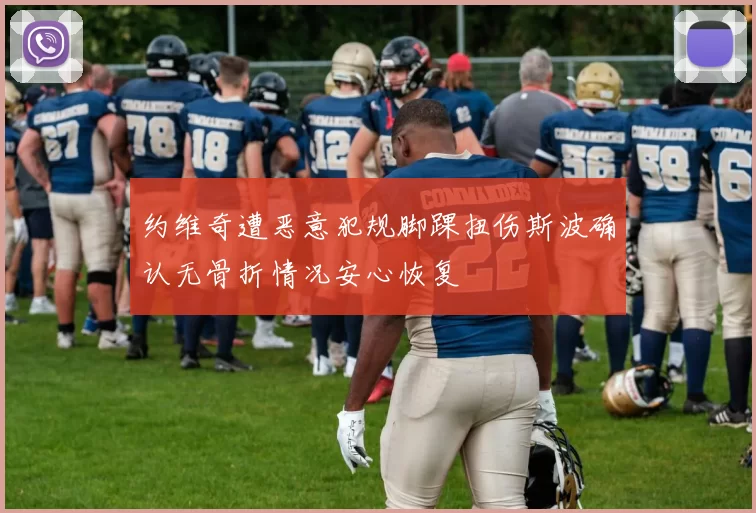 约维奇遭恶意犯规脚踝扭伤斯波确认无骨折情况安心恢复